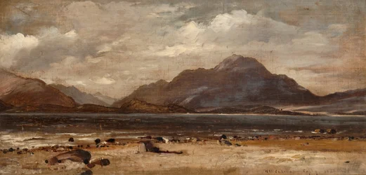Loch Lomond i Ben Lomond, 1846