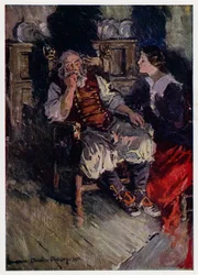 Ilustracja do Evangeline, A Tale of Arcadie, autorstwa Henry