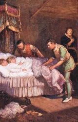 Morderstwo książąt, ilustracja z 