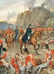 Książę Wellington (1769-1852) podczas oblężenia Badajos