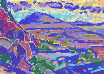 Land and Light, Sedona (sztuka komputerowa)