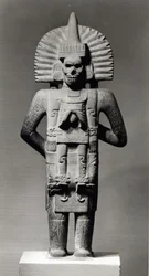 Figura życia i śmierci, z Veracruz, Meksyk, 900-1250 (patrz 180900)