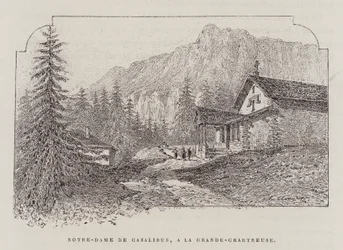 Notre-Dame De Casalibus, A La Grande-Chartreuse (rycina)