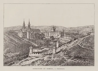 Notre-Dame Du Remede, A Frigolet (rycina)