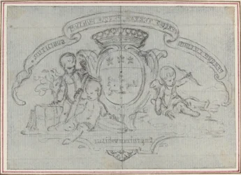 Herb z trzema Putti