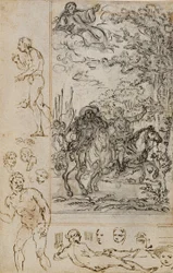 Studium do winiety w "La Pucelle d