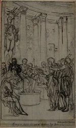 Studium do ilustracji w Tacyt "Tiberius, or The Six First Books of Annals", Księga V, tom 3, 1. studium