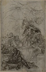 Studium do ilustracji w Tacyt "Tiberius, or The Six First Books of Annals", Księga IV, tom 2, 1. studium