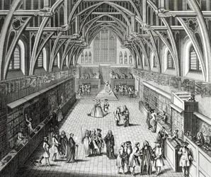 Westminster Hall, Pierwszy dzień semestru, Poemat satyryczny, 1797 ryty przez C.Mosleya
