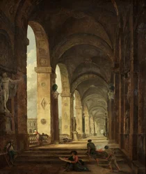 Kaprys architektury rzymskiej, ok. 1775 (olej na płótnie)