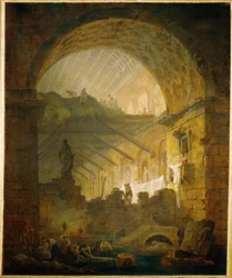 Galerie en ruine (obraz na płótnie)