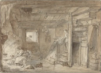 Interior of a Farmhouse with Figures   1222733   pl       polish Successfully Translated  Original: Add MS 41623 A herbal, Belluno (ink & colour on vellum) Translat: Add MS 41623 