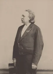 Portret organisty i kompozytora Edmunda Kretschmera 1830-1908.