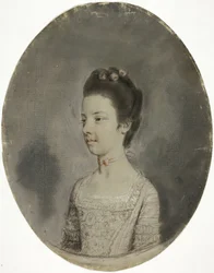 Popiersie portretowe damy