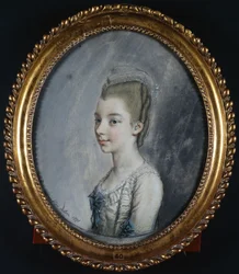 Portret Georgiany Spencer, późniejszej księżnej Devonshire