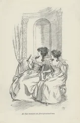 W tym momencie po raz pierwszy go dostrzegła, 1896