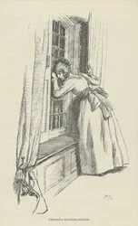 Otworzył okiennicę, 1896