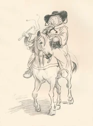 Wstępny szkic do Żony z Łaźni, c1917