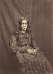 Kobieta, przytułek w hrabstwie Surrey, ok. 1855 (zdjęcie)