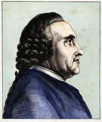 Johann Bernhard BASEDOW (1724-1790), 1854 (rycina)