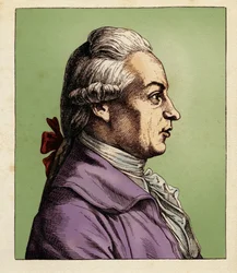 Johann Wilhelm von ARCHENHOLZ (3 września 1741 - 28 lutego 1812) 1854 (grawerowanie)