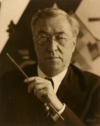 Portret artysty Wassily Kandinsky 1866-1944.