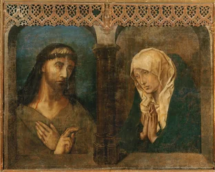 Chrystus i Mater Dolorosa (drewno)