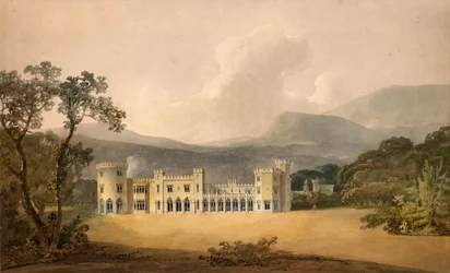 Fasada ogrodowa zamku Shanbally, hrabstwo Tipperary