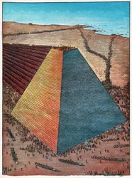 Piramida Cheopsa. 1927 (grawerowanie)