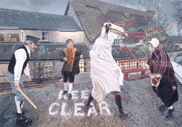 Marie Llwyd w Llangynwyd, 1996