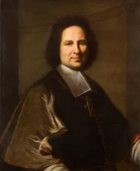 Portret Jeana VIII Césara Rousseau de La Parisière, biskupa Nîmes