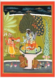 Pan Śiwa, Parwati, Ganesza