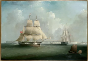 Odszkodowanie za korę” vor North Foreland, Kent / Gemälde przeciwko Tudgay