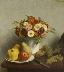 Kwiaty i owoce, 1865