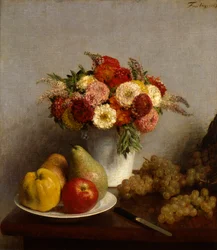 Owoce i kwiaty, 1865.