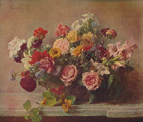 Kwiaty letnie, 1882, c1915