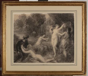 Tannhauser au Venusberg (kreda na papierze)