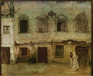 Ignacio Zuloaga / Ulica w starym mieście kastylijskim”, 1894, olej na płótnie