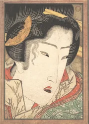 Odrzucona Geisha z Passions Cooled by Springtime Snow, 1824.