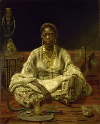 Czarna kobieta, 1875-1876