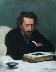 Portret kompozytora Pawła Iwanowicza Blaramberga, 1884