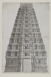 Dwunastopiętrowa gopuram