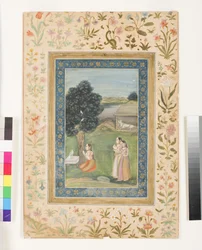 Bhairawi Ragini z Bhairawy, ok.1780