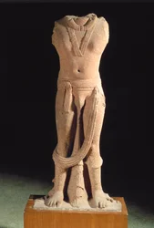 Bodhisattwa, Mathura (czerwony piaskowiec)