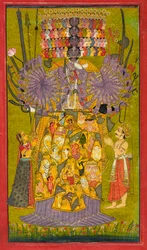 Kryszna Vishwaroopa, nr 1740