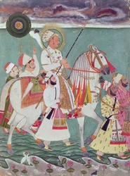 Portret Maharadży Ajita Singha z Jodhpur (1678-1724)