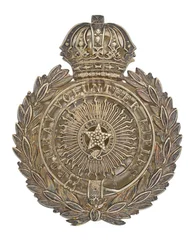 Płytka do pasa ładownic, Bombay Volunteer Rifles, 1877-1901