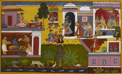 Rama powraca do Ayodhyi i planuje ofiarę Rajasuya, ale Bharata go od tego odwodzi