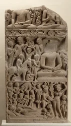 Sceny z życia Buddów, Sarnath, Uttar Pradesh