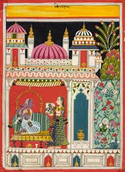 Vilaval Ragini, z Ragamali, ok.1680